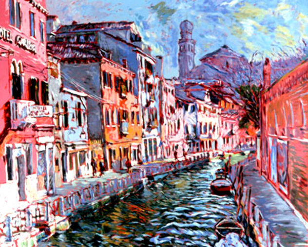 Hotel Gardena - Venice, Italy 1985 Limited Edition Print by Marco Sassone