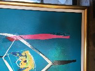 Ocell And Cadira 1995 45x52 Huge Original Painting by Regina Saura - 4 Ocell And Cadira 1995 45x52 Huge Original Painting by Regina Saura - 4