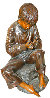 Splinter Bronze Sculpture 1996 28 in Sculpture by Jo Saylors - 0