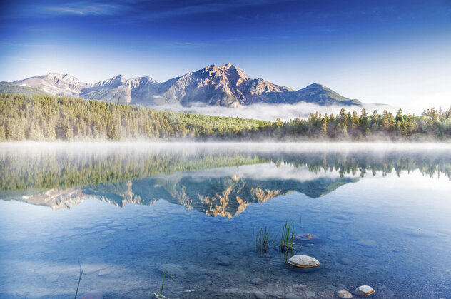 Blue Heaven 2013 - Huge Mural Size - Canada Panorama by Rick Scalf