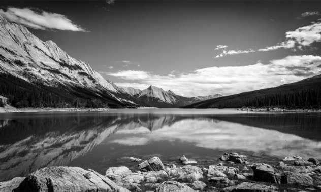Be Still, Banff, Canada Panorama by Rick Scalf