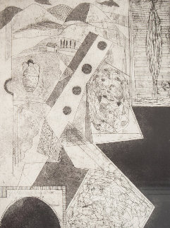 Utah Landscape 1988 Limited Edition Print by Italo Scanga