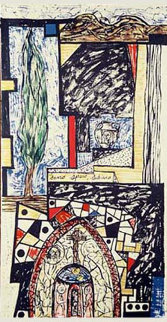 Sacro Speco 1988 71x38 Huge Limited Edition Print - Italo Scanga Sacro Speco 1988 71x38 Huge Limited Edition Print - Italo Scanga