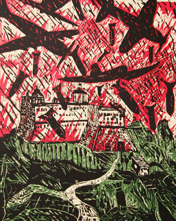 Monte Cassino 1984 Limited Edition Print - Italo Scanga Monte Cassino 1984 Limited Edition Print - Italo Scanga