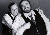 Frank Sinatra And Luciano Pavarotti 1983 Photography by Francesco Scavullo - 0 Frank Sinatra And Luciano Pavarotti 1983 Photography by Francesco Scavullo - 0