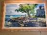 Home on the Point 32x48 - Huge - Caribbean Original Painting by Howard Schafer - 3