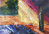 Table Wine 2014 32x41 Huge Original Painting by Tim Schaible - 0