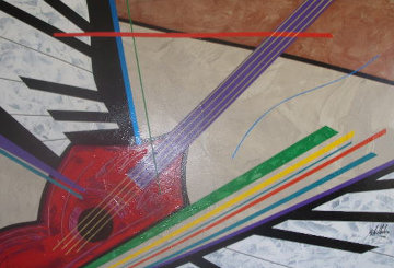 Instrumental Series 2005 40x60 Super Huge Original Painting - Roy Schallenberg Instrumental Series 2005 40x60 Super Huge Original Painting - Roy Schallenberg