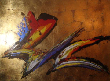 Untitled Painting 46x64 Super Huge Original Painting - Roy Schallenberg Untitled Painting 46x64 Super Huge Original Painting - Roy Schallenberg