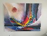 Sunrise Explosion 1992 58x81 Original Painting by Roy Schallenberg - 2