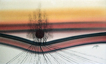 Untitled Painting 1983 30x50 Super Huge Original Painting - Roy Schallenberg Untitled Painting 1983 30x50 Super Huge Original Painting - Roy Schallenberg