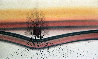Untitled Painting 1983 30x50 Huge - Africa Original Painting by Roy Schallenberg - 0