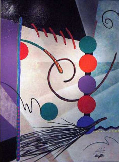 Drover 1993 75x55 Huge Original Painting - Roy Schallenberg Drover 1993 75x55 Huge Original Painting - Roy Schallenberg