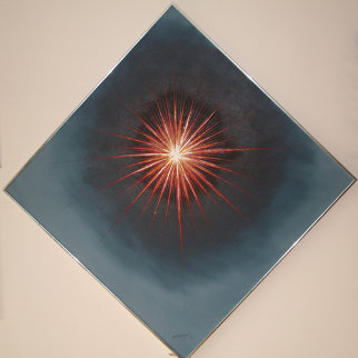 Untitled 1980 52x51 Huge Original Painting - Roy Schallenberg Untitled 1980 52x51 Huge Original Painting - Roy Schallenberg