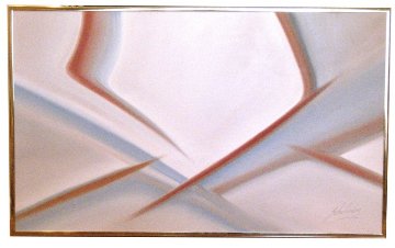 Untitled Painting 1985 32x52 Super Huge Original Painting - Roy Schallenberg Untitled Painting 1985 32x52 Super Huge Original Painting - Roy Schallenberg