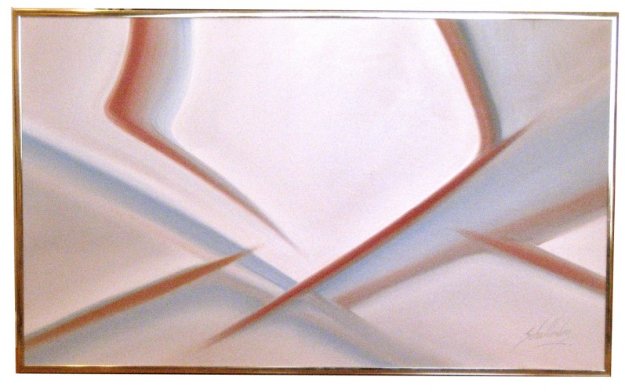 Untitled Painting 1985 32x52 Original Painting by Roy Schallenberg Untitled Painting 1985 32x52 Original Painting by Roy Schallenberg
