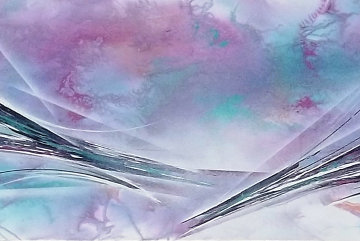 Untitled Abstract 1987 30x120 Mural Super Huge Original Painting - Roy Schallenberg Untitled Abstract 1987 30x120 Mural Super Huge Original Painting - Roy Schallenberg