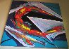 Untitled Abstract 1995 70x70 Super Huge Original Painting by Roy Schallenberg - 1 Untitled Abstract 1995 70x70 Super Huge Original Painting by Roy Schallenberg - 1