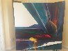 Celestial Visions Series 1995 80x80 Huge - Africa Original Painting by Roy Schallenberg - 1