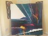 Celestial Visions Series 1995 80x80 Huge - Africa Original Painting by Roy Schallenberg - 2
