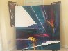Celestial Visions Series 1995 80x80 Huge Mural Size Original Painting by Roy Schallenberg - 1