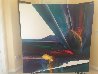 Celestial Visions Series 1995 80x80 Huge Mural Size Original Painting by Roy Schallenberg - 6