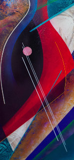 Untitled Painting 33x71 Original Painting - Roy Schallenberg Untitled Painting 33x71 Original Painting - Roy Schallenberg