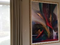 Untitled Painting 1998 68x88 Huge Original Painting by Roy Schallenberg - 2 Untitled Painting 1998 68x88 Huge Original Painting by Roy Schallenberg - 2