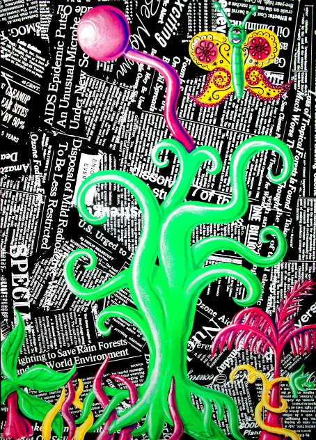 Untitled Serigraph 1992 Limited Edition Print by Kenny Scharf