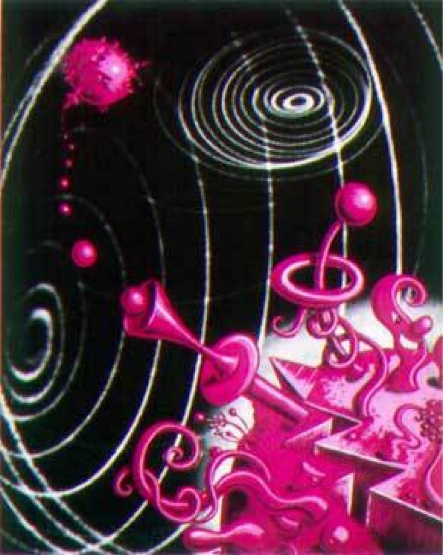 Galaxiverse 1998 Limited Edition Print by Kenny Scharf