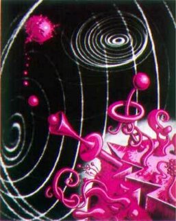 Galaxiverse 1998 Limited Edition Print - Kenny Scharf Galaxiverse 1998 Limited Edition Print - Kenny Scharf