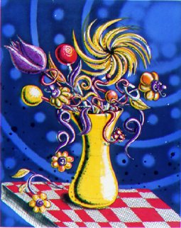 Towers of Flowers 2001 Limited Edition Print - Kenny Scharf Towers of Flowers 2001 Limited Edition Print - Kenny Scharf