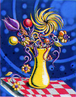 Towers of Flowers 2001 Limited Edition Print by Kenny Scharf - 1