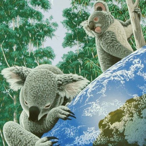 Greatest Love 1993 Embellished - Koala Limited Edition Print - Schim Schimmel