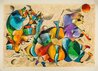 Celebration 1996 -  Huge 42x56 Limited Edition Print by David Schluss - 1
