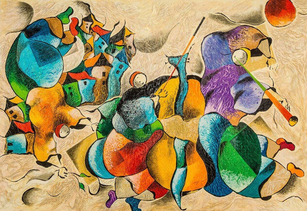 Celebration 1996 -  Huge 42x56 Limited Edition Print by David Schluss