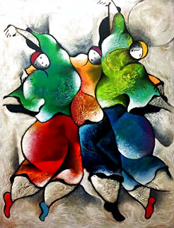 Three Graces 1996 Super Huge Limited Edition Print - David Schluss Three Graces 1996 Super Huge Limited Edition Print - David Schluss