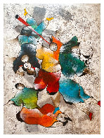 Untitled Painting 1990 72x48 Huge Original Painting by David Schluss - 0 Untitled Painting 1990 72x48 Huge Original Painting by David Schluss - 0