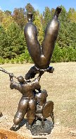 Fiddler Bronze Sculpture 2004 23 in Sculpture by David Schluss - 3