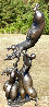 Fiddler Bronze Sculpture 2004 23 in Sculpture by David Schluss - 2