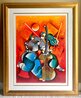 Crimson Sunset  - AP 2006 - Huge 52x37 Limited Edition Print by David Schluss - 1