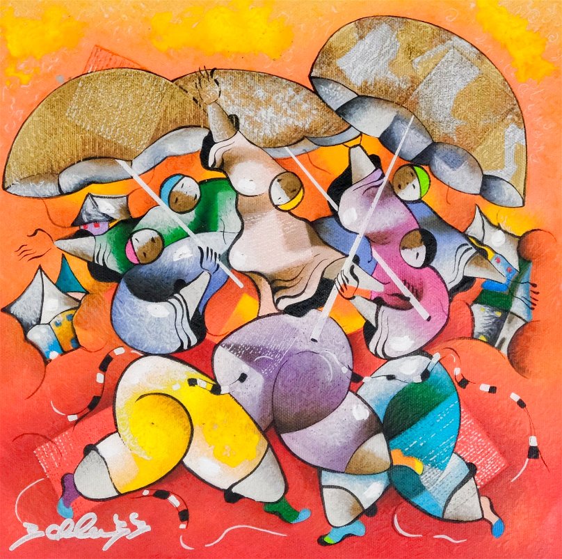 Henrik Kinski Original Paintings, Watercolors, Drawings And Works
