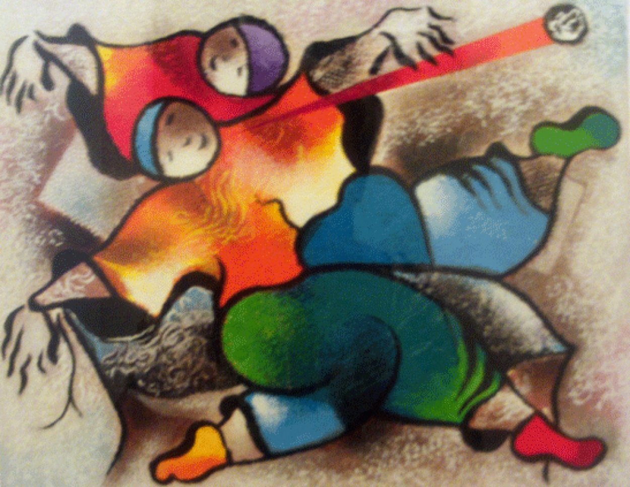 Twist About AP 1999 Limited Edition Print by David Schluss Twist About AP 1999 Limited Edition Print by David Schluss