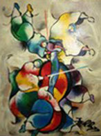 Tango Suite of 4 Lithographs AP 1998 Limited Edition Print by David Schluss - 3 Tango Suite of 4 Lithographs AP 1998 Limited Edition Print by David Schluss - 3