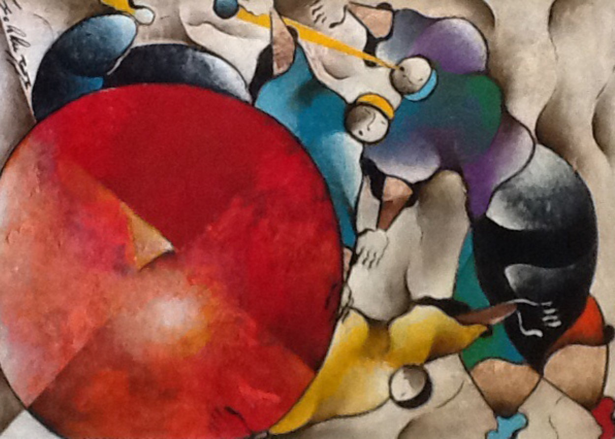 Untitled Painting 1997 55x45 Super Huge Original Painting by David Schluss Untitled Painting 1997 55x45 Super Huge Original Painting by David Schluss