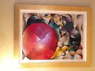 Untitled Painting 1997 55x45 Super Huge Original Painting by David Schluss - 4 Untitled Painting 1997 55x45 Super Huge Original Painting by David Schluss - 4