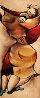 Waltz 55x26 Original Painting by David Schluss - 0 Waltz 55x26 Original Painting by David Schluss - 0