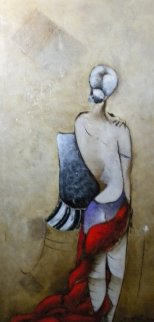 Summer Night 59x36 Huge Original Painting - David Schluss Summer Night 59x36 Huge Original Painting - David Schluss