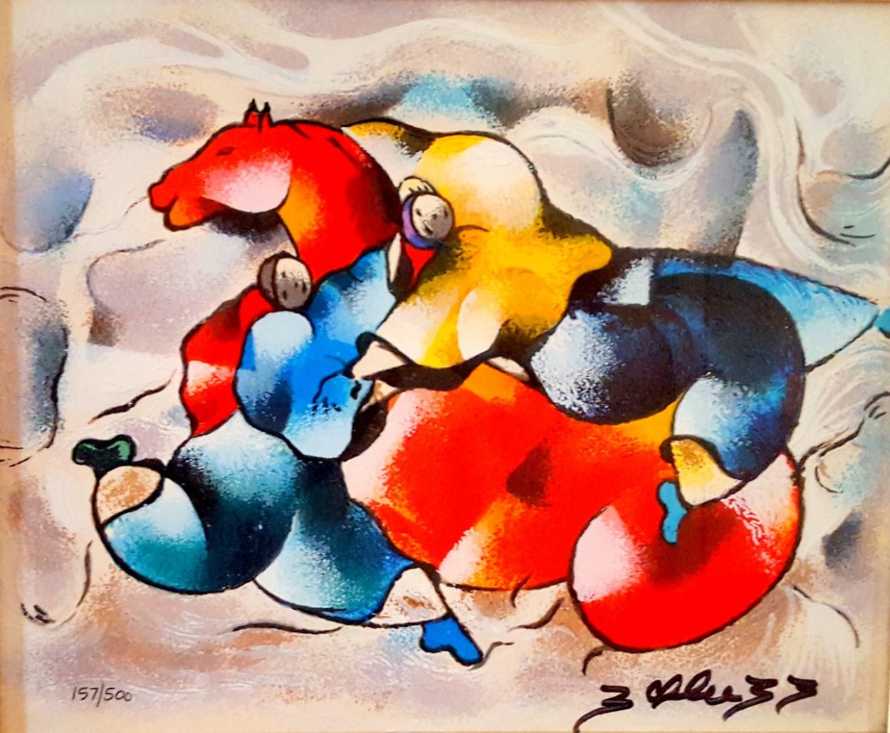 Ride - From the Friendship Suite 1999 Limited Edition Print by David Schluss Ride - From the Friendship Suite 1999 Limited Edition Print by David Schluss