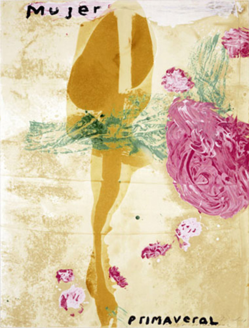 Mujer 1995 40x30 Limited Edition Print by Julian Schnabel